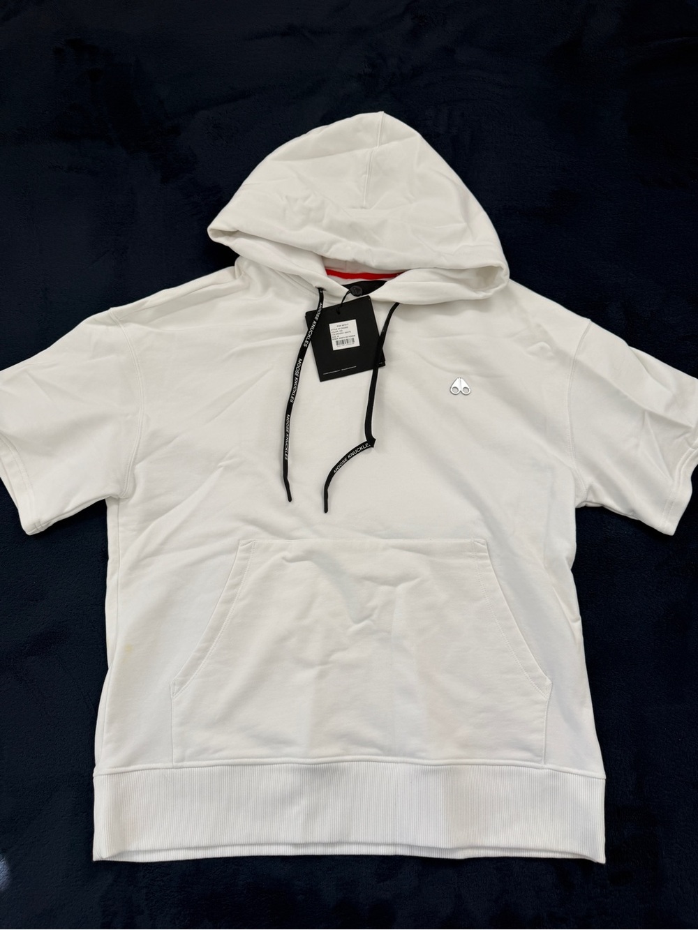 Moose Knuckles Siesta Key Short Sleeve Pullover Hoodie + jogging sweatpants